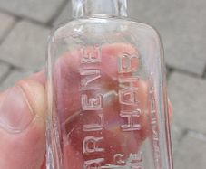 Vintage Harlene for the Hair bottle