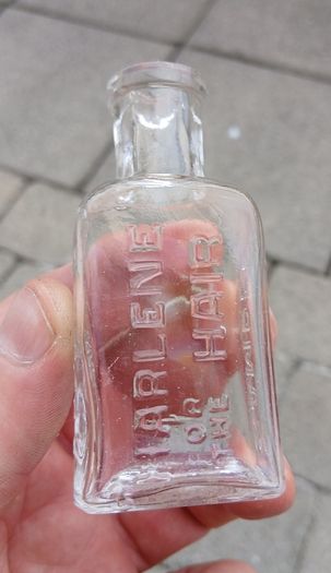 Vintage Harlene for the Hair bottle