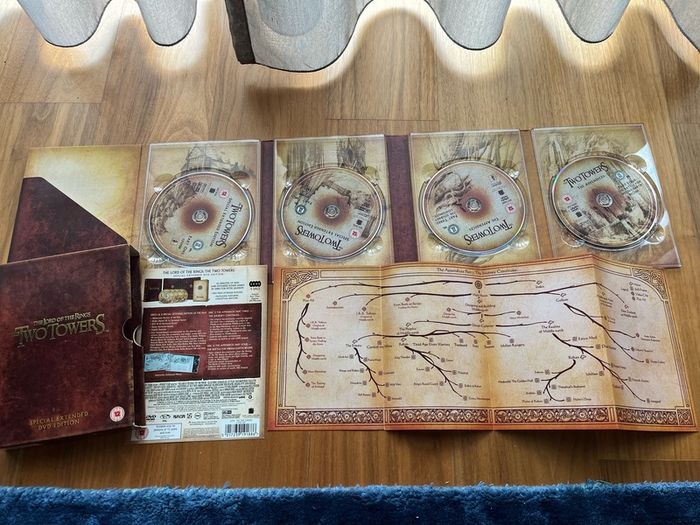 Lord of the rings Trilogy DVD Extended Edition