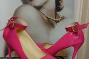 Pink High Heels Size 10 - 11