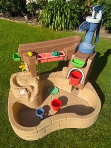 Water Pump and Splash Pond