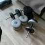 weights all plastic but get for Beginners, good start off set .. Image 2