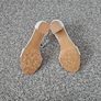 Wedding shoes - white, open toe Image 3