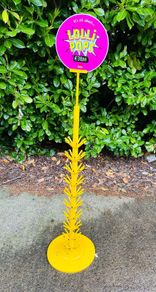 Shop Retail Display Stand Flags - Lollipops - Flowers