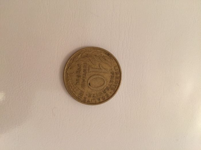 1963-1982 French 10 centimes