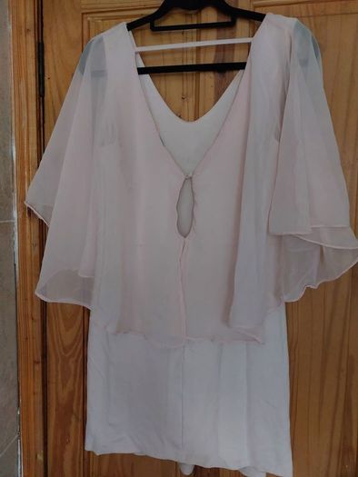 Villa cream summer capelet  top (free postage)