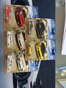 Hot wheels Silver series Race off Honda VW Toyota Mazda
