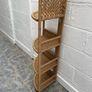 3 Cornered Wicker Planter Image 2