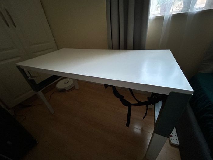 DESK IKEA PAHL desk 128cm X 58cm X (72cm/66cm/59cm)