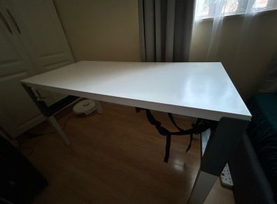 DESK IKEA PAHL desk 128cm X 58cm X (72cm/66cm/59cm)