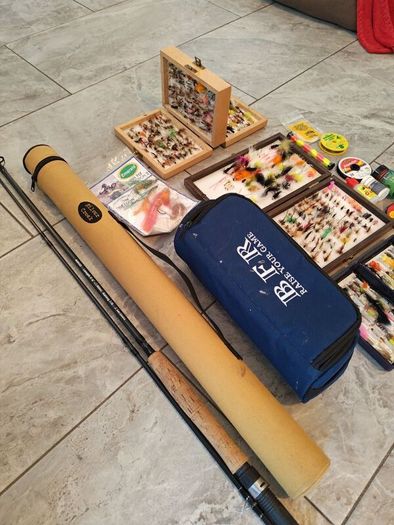 Fly rods and flies