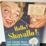 1953 Shaving Cream Advertising Calendar Image 4