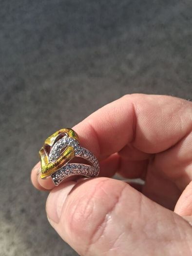 Stunning Irish Sterling Silver Ring