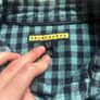 Blue checked shirt Image 3