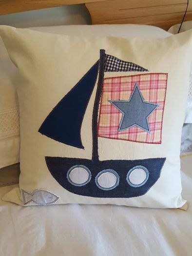 Nautical Fabric Cushions and Buntings