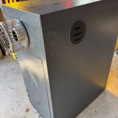 Warmflow outside oil burner