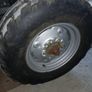 Tractor tyre mf 135 front wheel. 7.5 x 16 swap for 6.0 x 16 Image 3