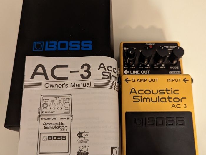 Boss AC-3 Acoustic Pedal