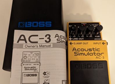 Boss AC-3 Acoustic Pedal
