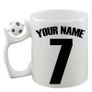 Personalised Name & Number Football Mug | Football | Soccer | Personalised GiftsChristmas Gift Personalized Image 3