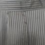 Skylar Rose Olive Green Satin Striped Wide-Leg Trousers ] Image 8