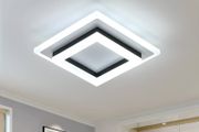 NEW SALE | LED Ceiling Light, 24W Modern Ceiling Lamp, Square LED Ceiling Lights for Bedroom Hallway Office Kitchen Living Room, Cold White 6500K