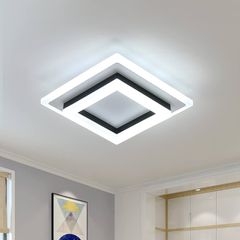 NEW SALE | LED Ceiling Light, 24W Modern Ceiling Lamp, Square LED Ceiling Lights for Bedroom Hallway Office Kitchen Living Room, Cold White 6500K