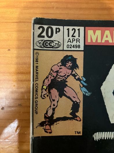 Comic: 'Conan The Barbarian' no. 121 (April 1981)