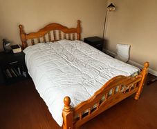 Double Bed & Mattress