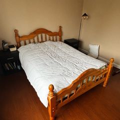 Double Bed & Mattress