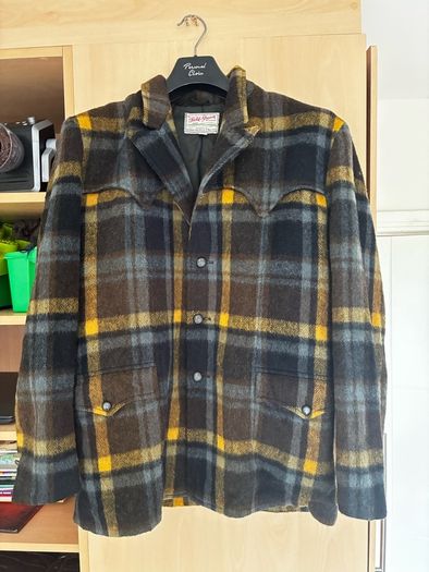 1950s field and stream pioneer wool blazer