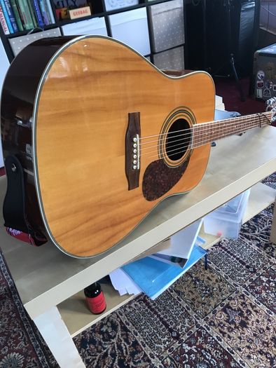 Vintage solid spruce top Acoustic guitar