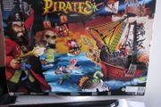 Pirate Ship Chap Mai Shoots Cannons Roll Along Large