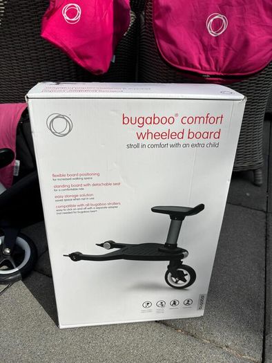 Bugaboo Cameleon Complete Bundle | Bassinet | Wheeled Board | Genuine Accessories