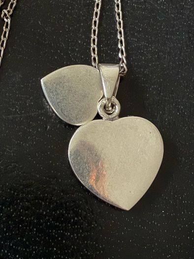silver necklace