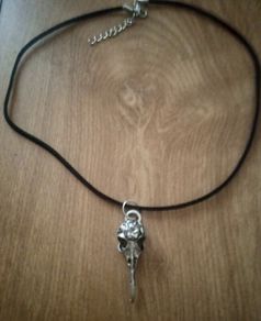 Raven Skull Pendant