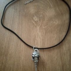 Raven Skull Pendant