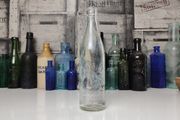 399 - Vintage J&amp;J O'Byrne Limerick Clear Glass Decorative Collectible Bottle