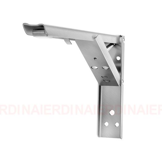BRAND NEW Silver 8inch 2PCS Stainless Steel Folding Triangle Bracket