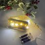5m Christmas Ribbon Fairy Light Christmas Decoration DIY Bows String Light Tree Ornaments For Home Xmas Decor New Year Navidad Image 2