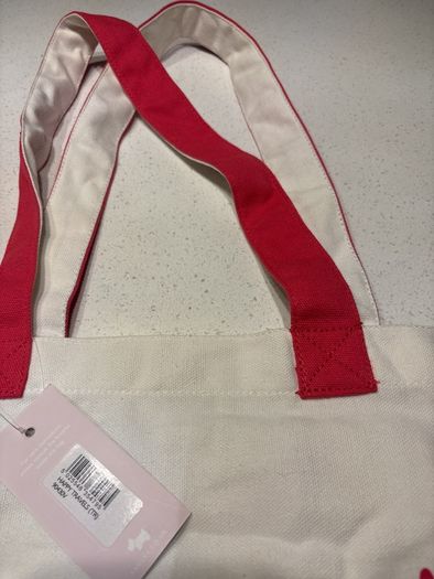 Brand New Radley "Hapoy Travels " White and Pink Tote Bag