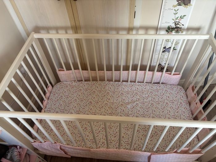 GULLIVER Cot, white, 60x120 cm