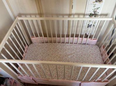 GULLIVER Cot, white, 60x120 cm
