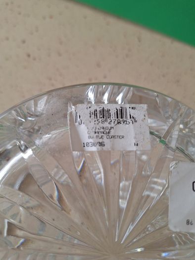 Waterford Crystal Millennium Champagne Bottle Coaster
