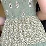 Green Floral Patchwork Maxi Dress - Size  M / 38 / 10 Image 6