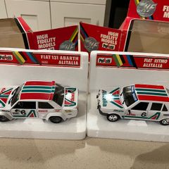 Fiat Rally Alitalia 1/25 Rare Polistil