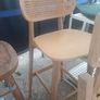 BESPOKE TITUS Rattan Oak Bar Stool, exceptional quality Image 6
