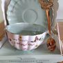 Teacup& saucer&spoon Image 2