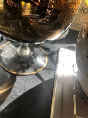 50% off ad dry!!! Large chalice vase lovely diamond detail