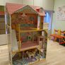 Large Wooden Dollhouse Image 3